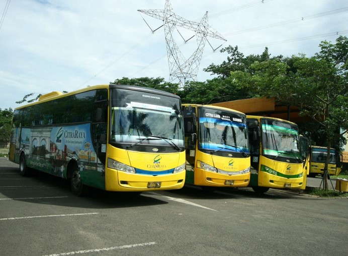 Jadwal berangkat bus di Tangerang terupdate