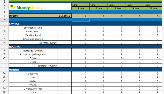 Personal budget spreadsheet excel template vertex42 monthly finance sheets printable household xlsx