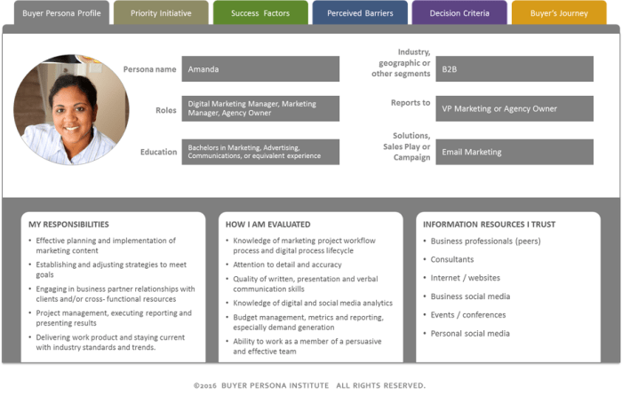 Using Data to Build Buyer Personas