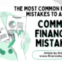 Financial mistakes to avoid