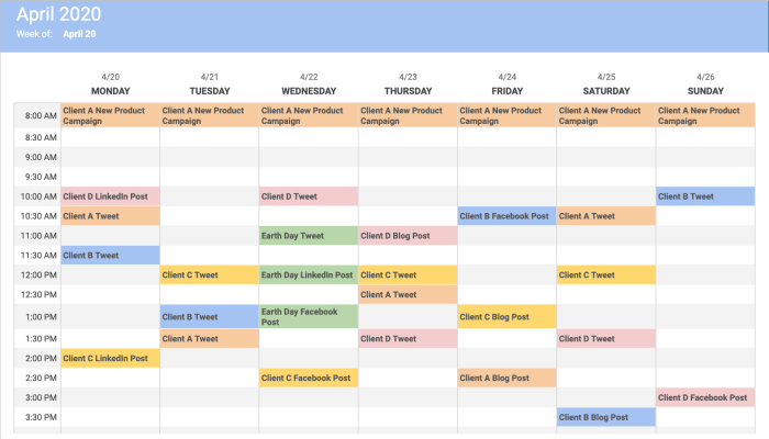 Creating a Content Marketing Calendar