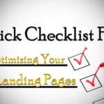 Creating a Landing Page Optimization Checklist