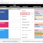 Developing a Social Media Posting Schedule