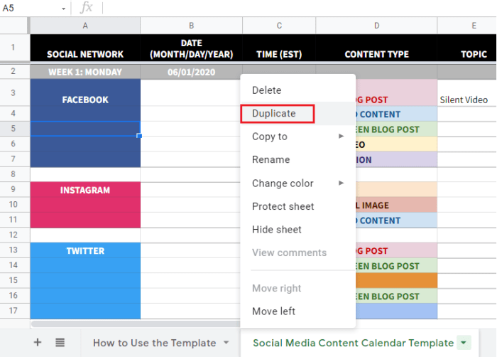 Developing a Social Media Posting Schedule